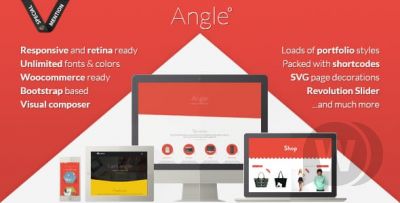 Angle v1.18.15 - многоцелевой WordPress шаблон