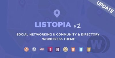 Listopia v2.2.2 NULLED - шаблон каталога WordPress