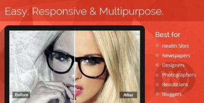 Multipurpose Before After Slider v2.7.1 - плагин «до и после» для WordPress