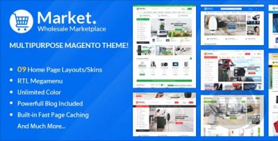 ALO Market - адаптивный премиум шаблон Magento 2