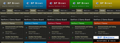 BP-Brown 2.1.0 - темный стиль XenForo 2