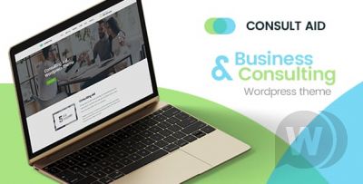 Consult Aid v1.3.1 - бизнес-консалтинг и финансы WordPress
