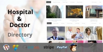 Hospital Doctor Directory v1.2.6 - плагин каталога больниц WordPress