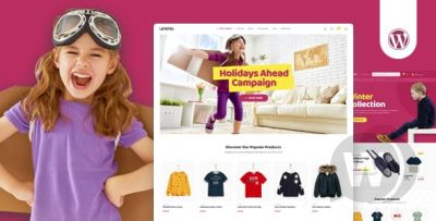 Uneno v1.0.4 - шаблон интернет-магазина детских товаров WooCommerce