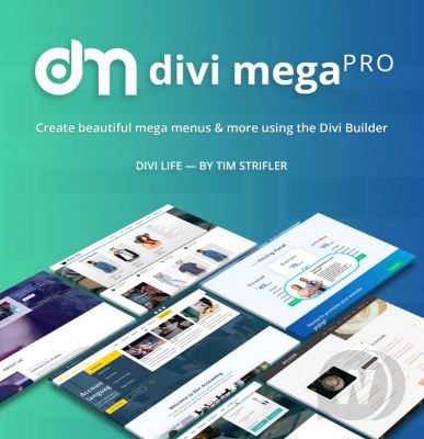 Divi Mega Pro v1.9.0 NULLED - конструктор меню для Divi WordPress