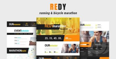 Redy v1.0.3 - спортивная тема WordPress