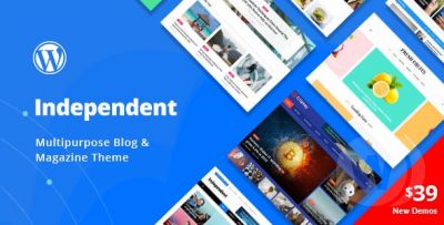 Independent v1.0.5 - многоцелевая тема блога и журнала WordPress