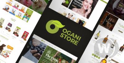 Ogani v1.2.3 - шаблон интернет-магазина органических продуктов WordPress