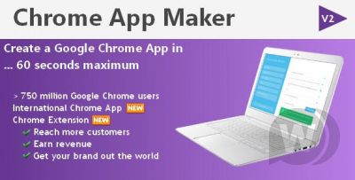 Chrome App Maker v2.0 - создание расширения для Google Chrome