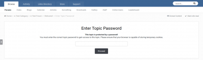 Topic Password Protection 2.1.1 - защита темы паролем IPS 4