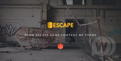 Escape v2.0 - WordPress шаблон для сайта с квестами