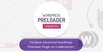 Wordpress Preloader Unlimited v2.9.8.1 - индикатор загрузки сайта для WordPress