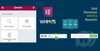 Elementor WHMCS Elements Pro v2.7 - виджеты WHMCS для Elementor