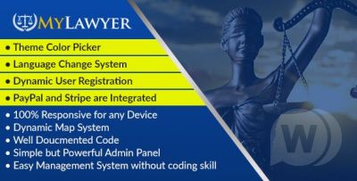 MyLawyer v1.0 NULLED - скрипт каталога юристов