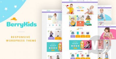 BerryKid v1.4 - шаблон магазина детских товаров WooCommerce WordPress