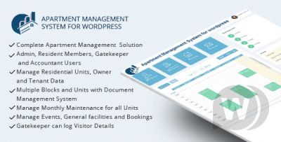 WPAMS v31.0 NULLED - система управления квартирами для WordPress