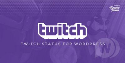 Twitch Status for WordPress v1.3 - стримы Twitch для WordPress