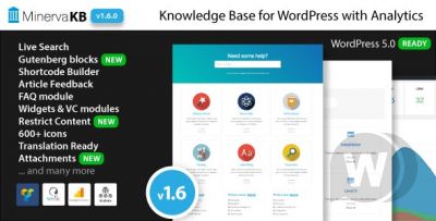MinervaKB v2.0.5 - плагин базы знаний WordPress