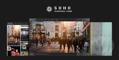 SOHO v2.7.1 - полноэкранное фото и видео тема WordPress