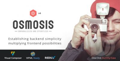 Osmosis v4.1.1 - адаптивная многоцелевая тема WordPress