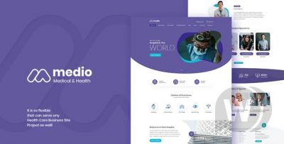Medio v1.0 - WordPress шаблон для медицинских организаций