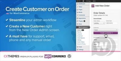 Create Customer on Order for WooCommerce v1.36