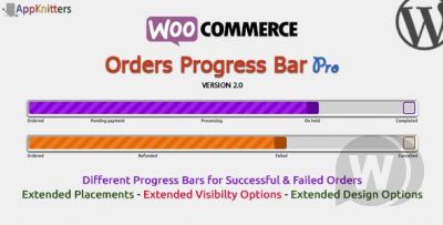 WooCommerce Orders Progress Bar Pro v2.0.1 - индикатор выполнения заказов WooCommerce