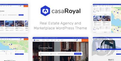 casaRoyal v1.1.3 - шаблон недвижимости WordPress