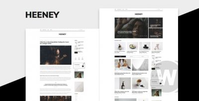 Heeney v1.0.0 - шаблон современного блога WordPress