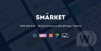 SNS Market v1.7 - премиум WooCommerce WordPress шаблон