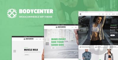 BodyCenter v1.2 - шаблон для сайта спортзала и фитнеса WordPress