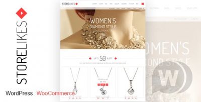 Storelikes v1.8 - тема интернет-магазина одежды WooCommerce WordPress