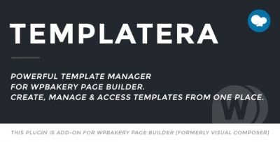 Templatera v2.0.4 - диспетчер шаблонов для WPBakery Page Builder