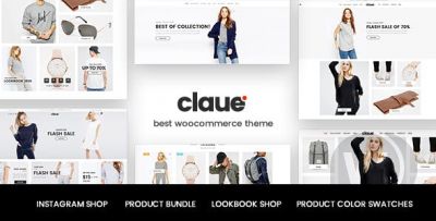 Claue v2.1.7 - WordPress шаблон для WooCommerce
