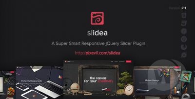 Slidea v2.1.4 - плагин слайдера jQuery