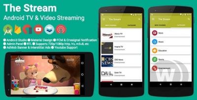 The Stream v2.4.0 - Android приложение онлайн просмотра ТВ и видео