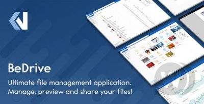 BeDrive v2.2.6 - хостинг файлов и облачное хранилище