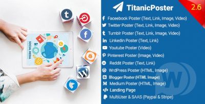 TitanicPoster v2.6 - скрипт для публикации в социальных сетях