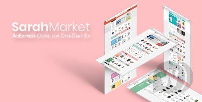 SarahMarket v1.0.1 - премиум шаблон для OpenCart 3