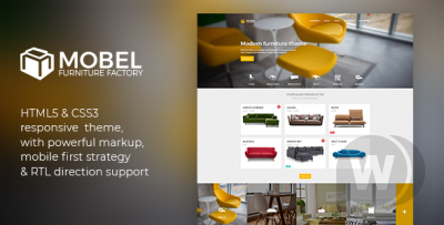 Mobel v2.2 - HTML-шаблон мебели