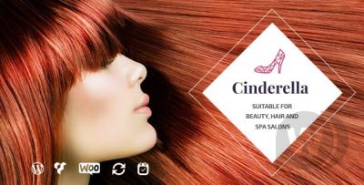 Cinderella v2.3 - салон красоты, парикмахерская и спа-салон WordPress тема