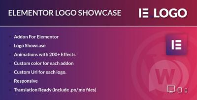 Плагин Logo Showcase for Elementor WordPress Plugin