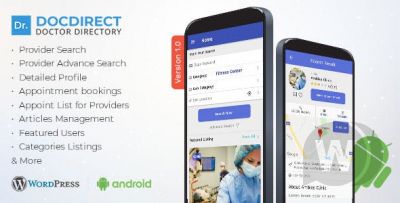 DocDirect App v1.0.1 - приложение справочника Android