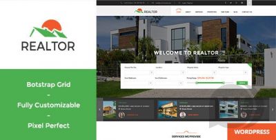 Realtor v1.4.1 - тема WordPress недвижимости