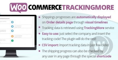 WooCommerce TrackingMore v2.0 NULLED - отслеживание товаров WooCommerce