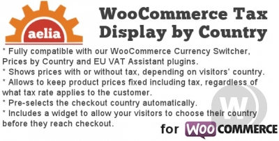 Tax Display by Country for WooCommerce v1.12.1 - отображение налогов по странам для WooCommerce