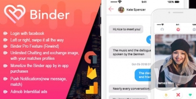 Binder v20.1 - приложение знакомств Android