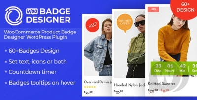 Woo Badge Designer v4.0.0 - бейджи на товары WooCommerce