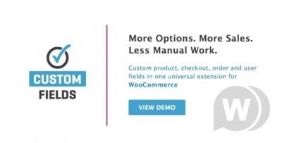 WooCommerce Custom Fields v2.3.2 - пользовательские поля WooCommerce