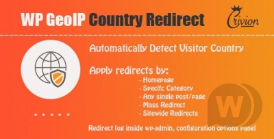 WP GeoIP Country Redirect v3.3 NULLED - редирект по айпи WordPress